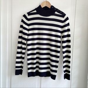 Levi’s Navy and White striped sweater